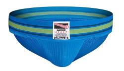 aussieBum Men's Underwear Classic Jock Jockstrap or Slip | Mesh Fabric for High-Performance Ventilation | Contour Pouch (DE/NL/SE/PL, Alphanumerisch, XL, Regular, Regular, Brief Light Blue) von aussieBum
