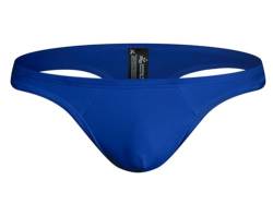 aussieBum Micro Modal Men's Thong Slick | Ultra-Soft Modal G-String Men Tanga | Moisture-Wicking Viscose Underwear (DE/NL/SE/PL, Alphanumerisch, M, Regular, Regular, Blue) von aussieBum