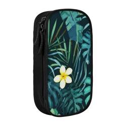 avlyn Hawaii-Federmäppchen, große Kapazität, Federmäppchen, Stifttasche, Make-up-Tasche für Mädchen, Jungen, Erwachsene, Schule, Büro und Reisen, Schwarz , Einheitsgröße, Schulranzen von avlyn