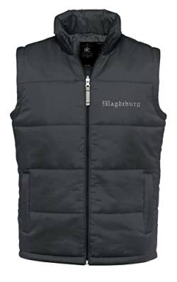 avstickerei Magdeburg Stammesburg Weste Jacke 8 178 -SW - S von avstickerei