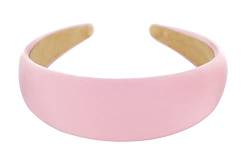 axy Breiter Haarreif mit Stoff gepolstertes Candy Colours - Wunderschön Stirnband Haarschmuck Haarreifen HRK2A (01 Rosa) von axy