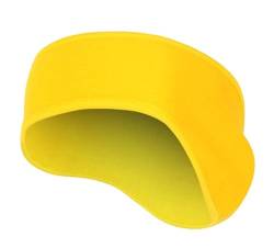 axy Sport Stirnband Winter Ohrenwärmer Headband für Joggen Wandern Radfahrrad Radsport Haarband Kopfband Sportband Ohrenschutz Stirnbänder Warm Herren Damen (Gelb) von axy