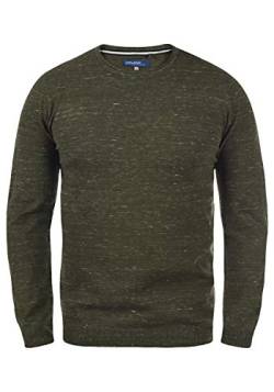 BLEND Adrian Herren Strickpullover Feinstrick Pullover, Größe:XXL, Farbe:Deep Depths (190413) von b BLEND