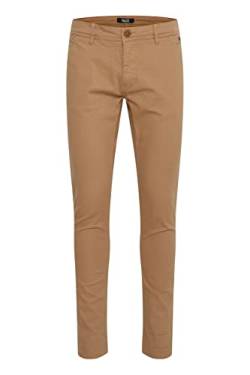 BLEND BHNATAN Herren Chino Stoffhose mit Stretch, Größe:W33/34, Farbe:Sand Brown (75107) von b BLEND