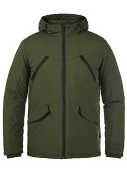 BLEND BHOmar Herren Winterjacke Herrenjacke Jacke mit Kapuze und hochabschließendem Kragen, Größe:M, Farbe:Deep Depths (190413) von b BLEND