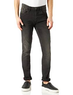 Blend 20703887 Herren Jeanshose Denim Hose 5-Pocket mit Stretch Jet Fit Slim Fit, Größe:32/34, Farbe:Denim Black (76204) von b BLEND