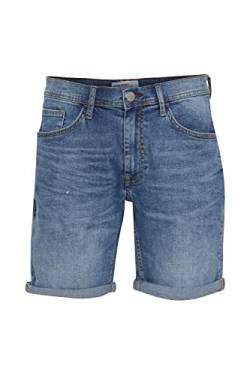 Blend 20713326 Herren Jeans Shorts Kurze Denim Shorts 5-Pocket mit Stretch Twister Fit Slim/Regular Fit, Größe:L, Farbe:Denim Middle Blue (200291) von b BLEND