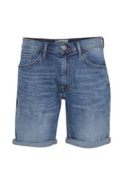 Blend 20713326 Herren Jeans Shorts Kurze Denim Shorts 5-Pocket mit Stretch Twister Fit Slim/Regular Fit, Größe:S, Farbe:Denim Middle Blue (200291) von b BLEND