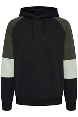 Blend 20714872 Sweatshirt Herren Kapuzenpullover Hoodie Pullover mit Kapuze Color Black Design, Größe:2XL, Farbe:Black (194007) von b BLEND