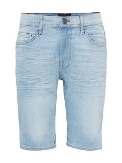 Blend 20715206 Herren Jeans Shorts Kurze Denim Hose 5-Pocket mit Stretch Twister Fit Slim/Regular Fit, Größe:XL, Farbe:Denim Light Blue (200290) von b BLEND