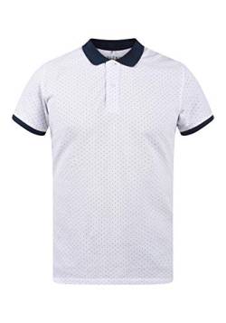 Blend Alaron Herren Poloshirt Polohemd T-Shirt mit Print, Größe:L, Farbe:White (70002) von b BLEND