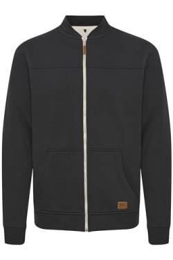 Blend Arco Herren Sweatjacke Collegejacke Cardigan Jacke mit Kurzem Stehkragen, Größe:M, Farbe:Black (70155) von b BLEND