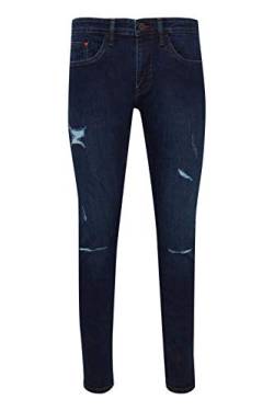 Blend Averell Herren Jeans Hose Denim Slim Fit, Größe:W33/34, Farbe:Denim Darkblue (76207) von b BLEND