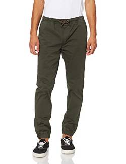 Blend BHBHNIMBU Pants Pants Herren Chino Hose Stoffhose Regular Fit, Größe:M, Farbe:Forest Night (190414) von b BLEND