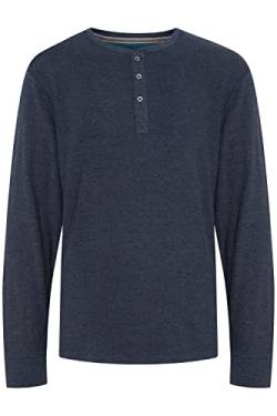 Blend BHBHNOBLE Tee Tee Herren Longsleeve Langarmshirt Shirt, Größe:M, Farbe:Dress Blues (194024) von b BLEND