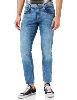 Blend BHBlizzard fit NOOS fit - NOOS Herren Jeans Hose Denim Regular Fit, Größe:W32/34, Farbe:Denim Middle Blue (76201) von b BLEND
