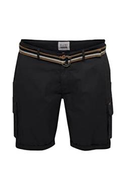 Blend BHBrian BT Herren Big & Tall Chino Shorts Bermuda Kurze Hose mit Stretch Große Größen, Größe:6XL, Farbe:Black (194007) von b BLEND