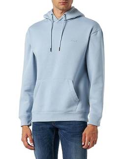 Blend BHDownton - Herren Hoodie mit Kapuze Sweatshirt Pullover Sweater, Größe:XL, Farbe:Dusty Blue (164010) von b BLEND