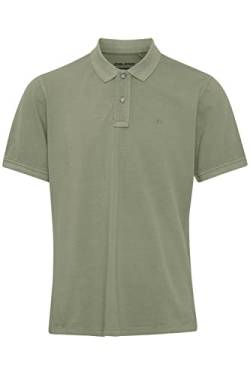 Blend BHEdington polo Herren Poloshirt Polohemd geschwaschene Qualität Polokragen Hochwertiger Baumwoll-Pikee Regular Fit, Größe:XL, Farbe:Oil Green (170115) von b BLEND