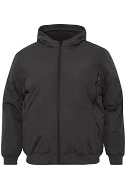 Blend BHEleon BT Herren Übergangsjacke Herrenjacke Jacke Big&Tall Blouson mit Kapuze und Rippbündchen Regular Fit, Größe:5XL, Farbe:Phantom Grey (194205) von b BLEND