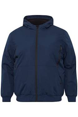 Blend BHEleon BT Herren Übergangsjacke Herrenjacke Jacke Big&Tall Blouson mit Kapuze und Rippbündchen Regular Fit, Größe:6XL, Farbe:Dress Blues (194024) von b BLEND