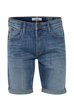 Blend BHGrilitsch Herren Jeans Shorts Kurze Denim Hose Regular Fit, Größe:L, Farbe:Denim Lightblue (76200) von b BLEND