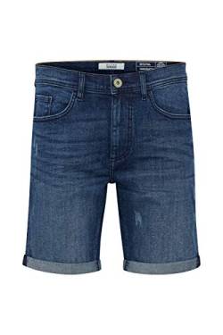 Blend BHLuke Herren Jeans Shorts Kurze Denim Hose Regular Fit, Größe:2XL, Farbe:Denim Clear Blue (76202) von b BLEND
