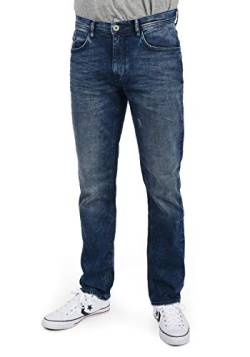 Blend BHLukker Herren Jeans Hose Denim mit Stretchanteil Slim Fit, Größe:W33/32, Farbe:Denim Darkblue (76207) von b BLEND
