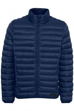 Blend BHNils Herren Steppjacke Übergangsjacke gefüttert mit Stehkragen, Größe:S, Farbe:Navy (70230) von b BLEND