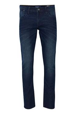 Blend BHPico Herren Jeans Hose Denim mit Stretch Skinny Fit, Größe:36/32, Farbe:Denim Darkblue (76207) von b BLEND