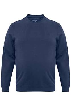 Blend BHRavinBT Sweatshirt Herren Big & Tall Sweater Pullover Große Größen bis 6XL aus hochwertigem Baumwollmaterial, Größe:6XL, Farbe:Dress Blues (194024) von b BLEND