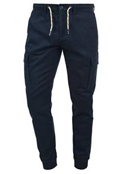 Blend BHSellini Herren Cargohose Lange Hose mit Stretch, Größe:32/32, Farbe:Navy (70230) von b BLEND