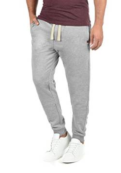 Blend BHTilo Herren Sweatpants Jogginghose Sporthose mit Fleece-Innenseite und Kordel Regular Fit, Größe:L, Farbe:Zink Mix (70815) von b BLEND