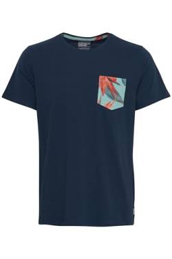 Blend BHTrop - 20714922ME Herren T-Shirt Longshirt Basic, Größe:XL, Farbe:Dress Blues (194024) von b BLEND