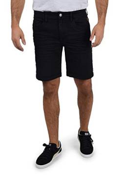 Blend Bendigo Herren Jeans Shorts Kurze Denim Hose elastisches Material mit Stretchanteil Slim Fit, Größe:M, Farbe:Denim Black (76204) von b BLEND