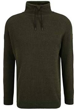 Blend Comulco Herren Strickpullover Grobstrick Pullover mit Tube-Kragen, Größe:XL, Farbe:Rosin (190509) von b BLEND