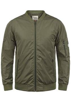 Blend Craz Herren Bomberjacke Übergangsjacke Jacke Mit Stehkragen, Größe:M, Farbe:Dusty Olive Green (77203) von b BLEND