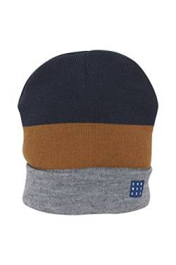 Blend Earl Herren Wintermütze Beanie Mütze Unisex mit Patch, Größe:ONE, Farbe:Dress Blues (194024) von b BLEND