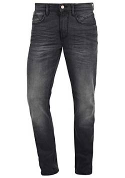 Blend Grilux Herren Jeans Hose Denim mit leichtem Stretchanteil Slim Fit, Größe:W33/34, Farbe:Denim Dark Grey (76209) von b BLEND