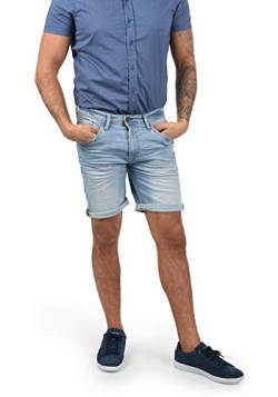 Blend Herren Jeans Shorts Kurze Denim Hose 20709704, Größe:XL, Farbe:Denim Light Blue (76200) von b BLEND