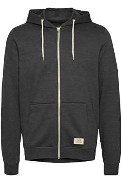 Blend Herren Sweatjacke Kapuzenpullover, Grau (Charcoal 70818), S EU von b BLEND