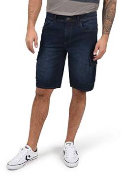 Blend Jacko Herren Jeans Shorts Kurze Denim Hose, Größe:S, Farbe:Denim Darkblue (76207) von b BLEND