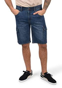 Blend Jacko Herren Jeans Shorts Kurze Denim Hose, Größe:S, Farbe:Denim middleblue (76201) von b BLEND