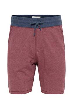 Blend Julio Herren Sweatshorts Kurze Hose Sport- Shorts aus hochwertiger Baumwollmischung Meliert, Größe:M, Farbe:Zinfandel (73006) von b BLEND