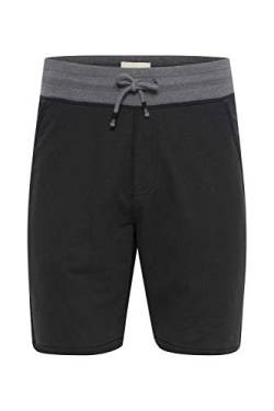 Blend Julio Herren Sweatshorts Kurze Hose Sport- Shorts aus hochwertiger Baumwollmischung Meliert, Größe:XL, Farbe:Black (70155) von b BLEND