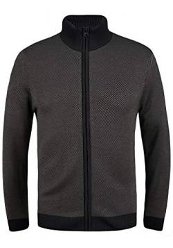 Blend Londer Herren Strickjacke Cardigan Feinstrick mit Stehkragen, Größe:XXL, Farbe:Black (194007) von b BLEND