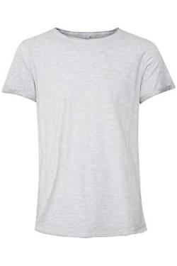 Blend Mino Herren T-Shirt Kurzarm Shirt Basic mit Rundhalsausschnitt, Größe:XL, Farbe:Chip Grey (75153) von b BLEND