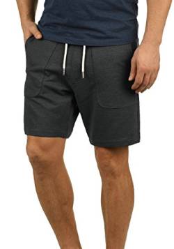 Blend Mulker Herren Sweatshorts Kurze Hose Jogginghose mit Kordel Regular Fit, Größe:XXL, Farbe:Charcoal (70818) von b BLEND