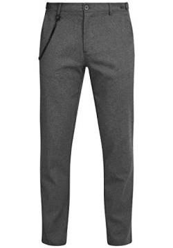 Blend Pinus Herren Chino Hose Stoffhose Tapered Fit mit Kette, Größe:W30/34, Farbe:Pewter Mix (200277) von b BLEND