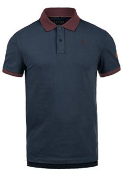 Blend Ralf Herren Poloshirt Polohemd T-Shirt Shirt Mit Polokragen Aus 100% Baumwolle, Größe:S, Farbe:Dark Navy Blue (74645) von b BLEND